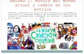 [III° MEDIO] Nueva Canción Chilena y Latinoamericana