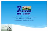 AJCR Gerencia Activa - Productos & Servicios Consultoria