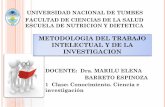 Clase 1 metodologia del trabajo intelectual y de la investigacion