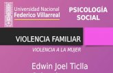 Violencia familiar y violencia contra la mujer -PSICOLOGÍA