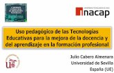 Dr.Julio Cabero_Seminario Innovaciones Pedagógicas Inacap