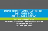Monitoreo ambulatorio de presión arterial-MAPA
