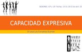 Sesiónes 12a y 13a  CAPACIDAD CORPORAL EXPRESIVA_Dr. J. L. Cervantes G.