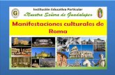Manifestaciones culturales romanas