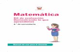Manual de uso para el docente matemática-2do secundaria.