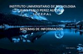 Sistemas de información IUTEPAL