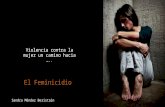 Violencia contra la mujer un camino hacia... el feminicidio