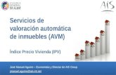 Servicios de valoración automática de inmuebles (AVM)