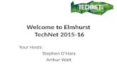 Elmhurst TechNet Presentation Belfast 090915