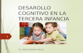 desarrollo cognitivo edad escolar