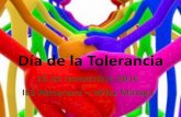Día de la tolerancia 2016
