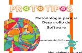 Prototipos - Metodología para el Desarrollo del Software