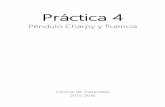 Práctica 4 - Pendulo charpy y fluencia