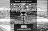 Libro metodologia y tecnicas de la investigacion juridica