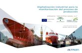 Digitalización industrial para la monitorización del proceso de producción