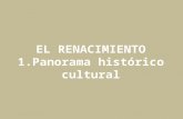 1 Renacimiento. panorama histórico cultural