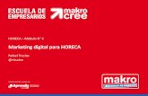 Escuela de empresarios Makro - Taller en marketing digital HORECA