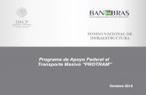 Programa de Apoyo Federal al Transporte Masivo - Francisco Quiñones, Gerente de Proyectos Ferroviarios y de Transporte de BANOBRAS-PROTRAM