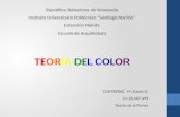 Teoría del color / Edwin Contreras