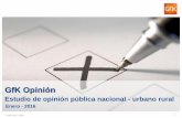 GfK Perú - Encuesta de Opinión Pública - Enero 2016