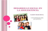 Desarrollo social en la adolescencia