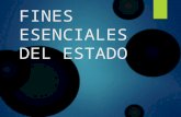 FINES ESENCIALES DEL ESTADO COLOMBIANO - FINANZAS PUBLICAS