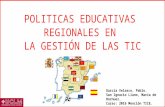 Políticas educativas regionales en la gestión de las TIC