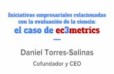 Presentacion IniciativasEC3 Daniel Torres