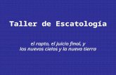 Taller de escatología 2016 cuernavaca