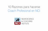 Diez Razones para convertirte en Coach Profesional NCI