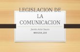 Legislacion de la comunicacion