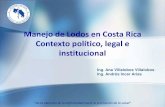 Manejo de Lodos en Costa Rica Contexto político, legal e institucional