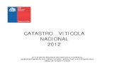 CATASTRO VITICOLA NACIONAL 2012
