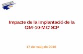 Impacte de la implantació de la CIM-10-MC/SCP