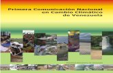 Primera Comunicación Nacional en Cambio Climático de ...