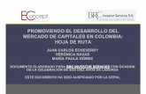 promoviendo el desarrollo del mercado de capitales en colombia