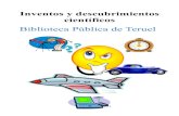 Inventos y descubrimientos científicos Biblioteca Pública de Teruel