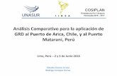 Análisis Comparativo para la aplicación de GRD al Puerto de Arica ...