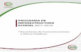 PROGRAMA DE INFRAESTRUCTURA ESTATAL 2011-2016