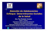 Atención de Adolescentes Enfoque Determinantes Sociales de la ...