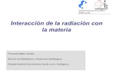 Tema 2. Interacción radiación materia.