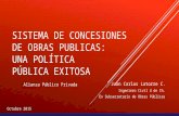Juan Carlos Latorre; Sistema de Concesiones de Obras Públicas: Una Política Exitosa