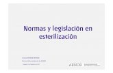 Normas y Legislación en esterilización