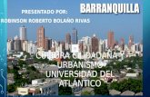 Cultura Ciudadana Uniatlántico- Robinson Bolaño