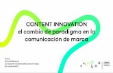 Content Innovation: el cambio de paradigma en la comunicación de marca (Furby)