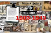 Periodo 1900 1943