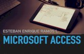 Esteban Ramos - Principales características de Access