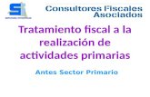 Aspectos fiscales del sector primario
