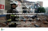 José Pedro Campos | Propuestas del Instituto de la Construcción relativas al Terremoto del Maule