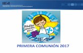 Presentación comité comunión 2017